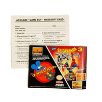 Mortal Kombat Nintendo Game Boy Very Good - Back Of Game Manual and Warranty Card