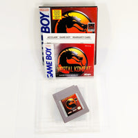 Mortal Kombat Nintendo Game Boy Very Good CIB - Front Of Retail Game Box with Manual Warranty Card and Cartridge Shown
