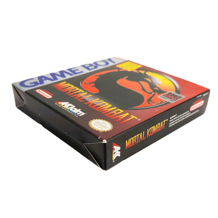 Mortal Kombat Nintendo Game Boy Very Good CIB - Bottom Corner Of Retail Game Box