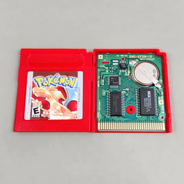 Pokémon Red Version - Authentic Cartridge Circuit Board & Save Battery Shown
