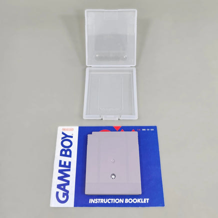 Qix - Back Of Official Game Cartridge