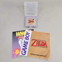 The Legend Of Zelda Link's Awakening - Game Cartridge Inside Dust Case With Instruction Manual