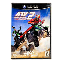 ATV Quad Power Racing 2 Nintendo GameCube Like New CIB - Front Cover Of Game Case