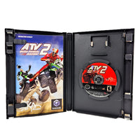 ATV Quad Power Racing 2 Nintendo GameCube Like New CIB - Inside Contents With Disc & Manual
