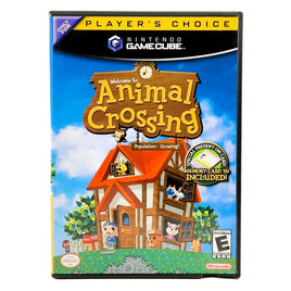 Animal Crossing + Memory Card [Player's Choice] Nintendo GameCube - Front cover artwork, very good condition