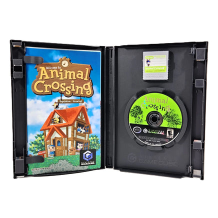 Animal Crossing + Memory Card [Player's Choice] Nintendo GameCube - Open case with disc & manual, very good condition