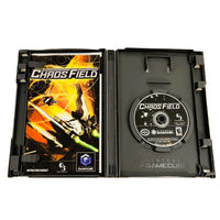 Chaos Field Nintendo GameCube Very Good - Open Case Showing Disc & Manual