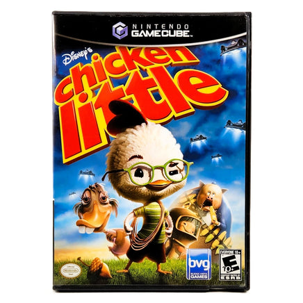 Chicken Little (Disney) - Nintendo GameCube - Front artwork of game case, like new condition