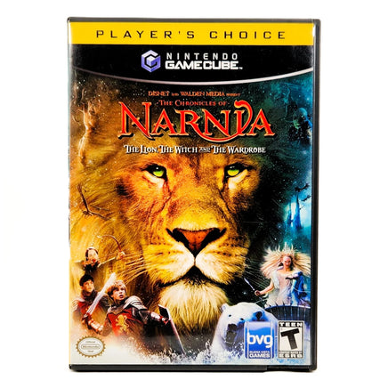Chronicles of Narnia: Lion Witch & the Wardrobe [Player's Choice] Nintendo GameCube - Front cover design displayed, good condition