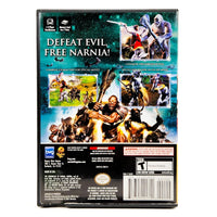 Chronicles of Narnia: Lion Witch & the Wardrobe [Player's Choice] Nintendo GameCube - Back of case with screenshots, good condition