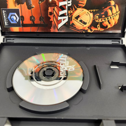 Def Jam Vendetta - Nintendo GameCube - Game case with close up view of scratch free game disc surface, good condition