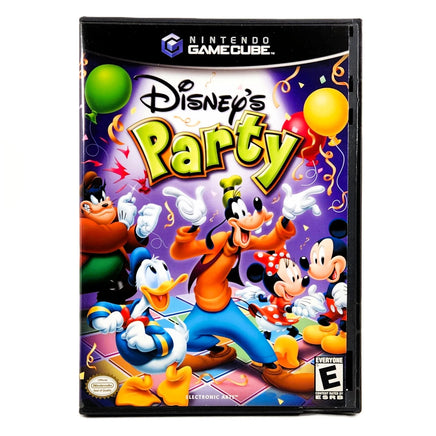 Disney's Party Nintendo GameCube Like New CIB - Game Case Front Artwork