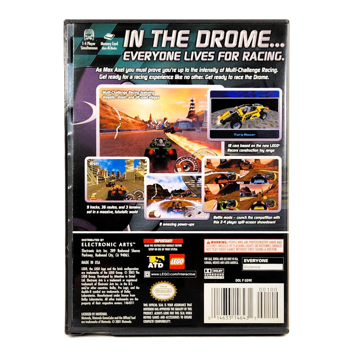 Drome Racers – Like New GameCube Game + Manual| Retro Game Fan