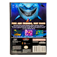 Finding Nemo (Disney) - Nintendo GameCube - Game case back details, good condition