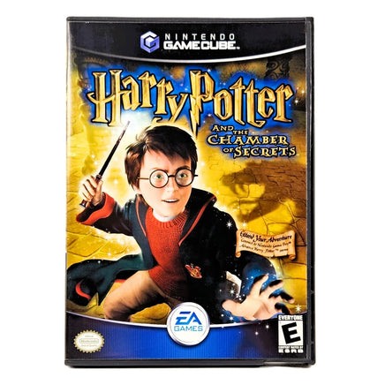 Harry Potter And The Chamber Of Secrets Nintendo GameCube Like New CIB - Game Case Front Cover