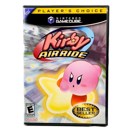 Kirby Air Ride [Player's Choice] Nintendo GameCube - Front label artwork view, very good condition