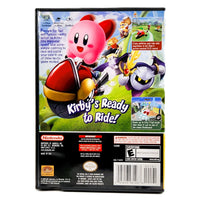 Kirby Air Ride [Player's Choice] Nintendo GameCube - Back packaging artwork, very good condition