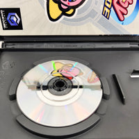 Kirby Air Ride [Player's Choice] Nintendo GameCube - Game case with close up view of scratch free game disc surface