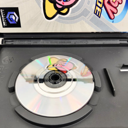 Kirby Air Ride [Player's Choice] Nintendo GameCube - Game case with close up view of scratch free game disc surface