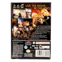 Lord of the Rings: The Return of the King - Nintendo GameCube - Back artwork of game case, very good condition