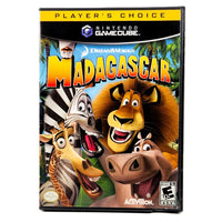 Madagascar [Player's Choice] Nintendo GameCube - Front cover design displayed, good condition