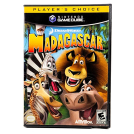 Madagascar [Player's Choice] Nintendo GameCube - Front cover design displayed, good condition