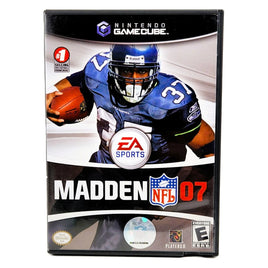 Madden NFL 2007 - Nintendo GameCube - Front box artwork, good condition