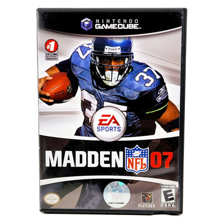 Madden NFL 2007 - Nintendo GameCube - Front box artwork, good condition
