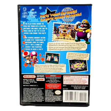 Mario Party 7 [Microphone Bundle] Nintendo GameCube - Case back artwork close-up, good condition