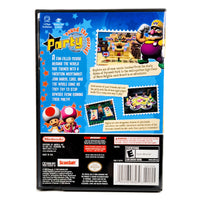 Mario Party 7 [Microphone Bundle] Nintendo GameCube - Game case back details, very good condition