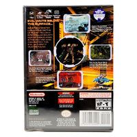 Metroid Prime [Includes Metroid Prime 2: Echoes Bonus Disc] Nintendo GameCube - Back cover with game info, brand new condition