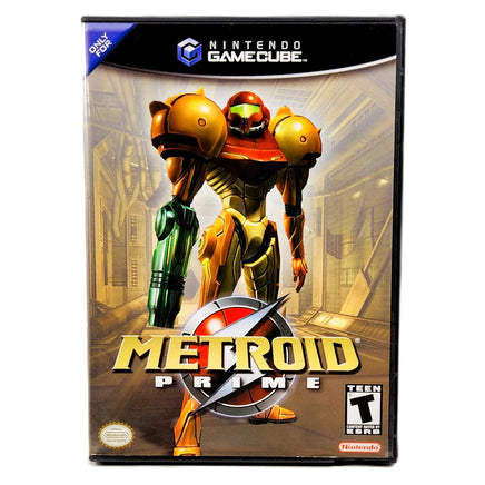 Metroid Prime - Nintendo GameCube - Game case front cover image, good condition