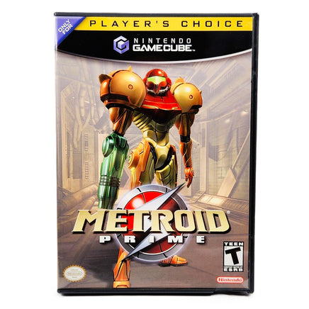 Metroid Prime Players Choice Nintendo GameCube Very Good CIB - Jewel Case Front Cover