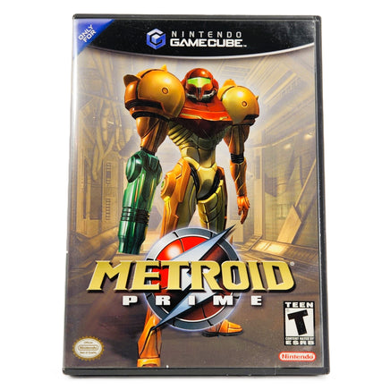 Metroid Prime Nintendo GameCube Very Good - Game Case Front Cover