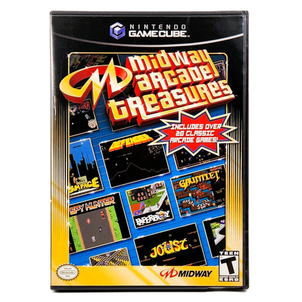 Midway Arcade Treasures - Nintendo GameCube - Game cover artwork (front), very good condition