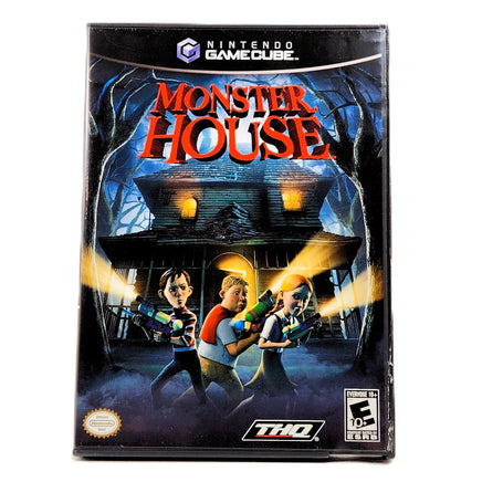 Monster House - Nintendo GameCube - Front label artwork view, good condition