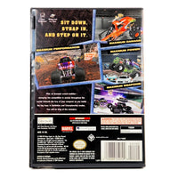 Monster Jam Maximum Destruction Nintendo GameCube Like New CIB - Rear Case Artwork Of Official Release