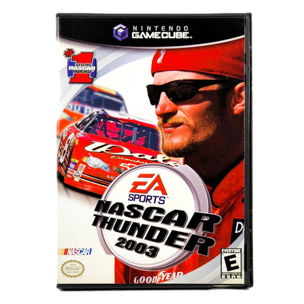NASCAR Thunder 2003 Nintendo GameCube Like New CIB - Complete Front Cover View