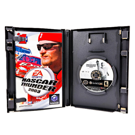 NASCAR Thunder 2003 Nintendo GameCube Like New CIB - Contents Displayed Inside Game Case