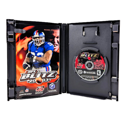 NFL Blitz 2003 - Nintendo GameCube - Disc and manual shown, good condition