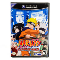 Naruto Clash Of Ninja Nintendo GameCube Very Good - Front Cover Of Game Case
