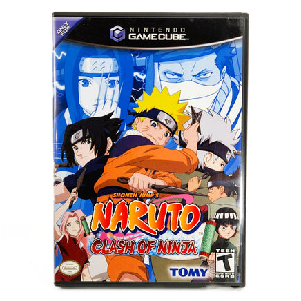 Naruto Clash Of Ninja Nintendo GameCube Very Good - Front Cover Of Game Case