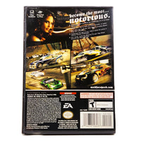 Need for Speed: Most Wanted - Nintendo GameCube - Back cover artwork, good condition