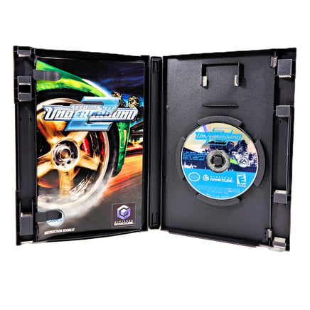 Need for Speed Underground 2 - Nintendo GameCube - Disc and manual inside case, good condition