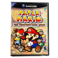 Paper Mario Thousand Year Door Nintendo GameCube Good - Front Cover Art Shown