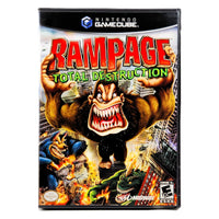 Rampage: Total Destruction - Nintendo GameCube - Original front cover artwork, very good condition