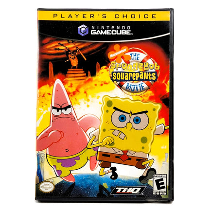 SpongeBob SquarePants: The Movie [Player's Choice] Nintendo GameCube - Game cover artwork (front), good condition