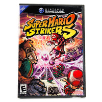 Super Mario Strikers Nintendo GameCube Like New - Front Cover Of Game Case