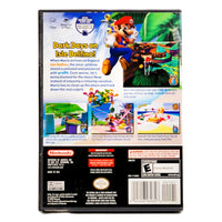 Super Mario Sunshine [Player's Choice] Nintendo GameCube - Back packaging artwork, good condition