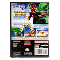 Super Mario Sunshine Nintendo GameCube Very Good - Game Case Rear Artwork